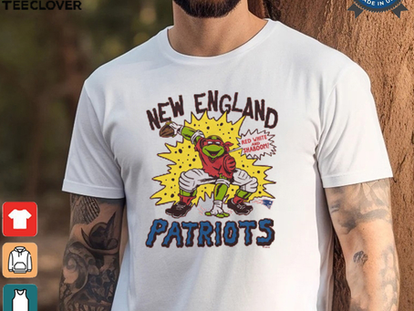 TMNT Raphael x New England Patriots Shirt