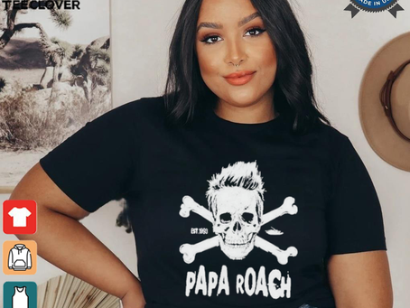 Official Papa roach rocktober T shirt