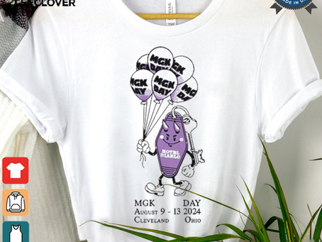 Machine Gun Kelly Day August 9 13 2024 Cleveland Ohio Shirt