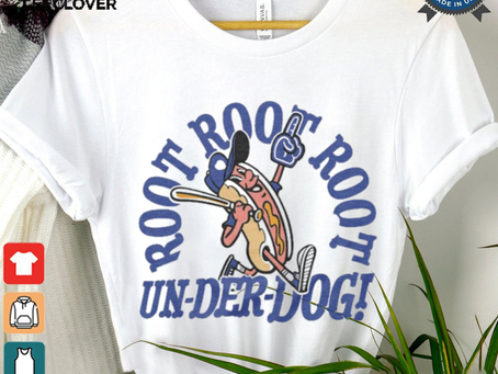 MLB Kansas City Royals Root for the Underdog Blue October 2024 t shirt