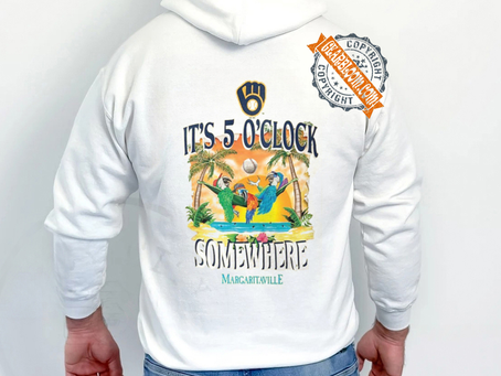 Milwaukee Brewers Five O’Clock Graphic T Shirt