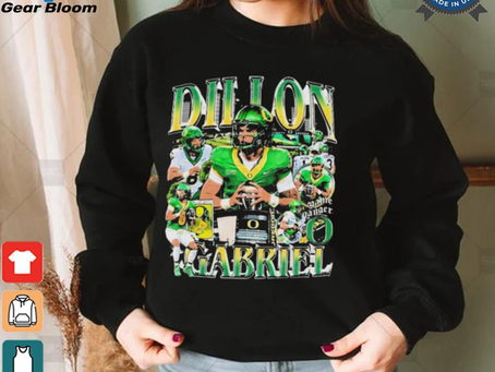 Dillon Gabriel Oregon Ducks football Graphic t shirt