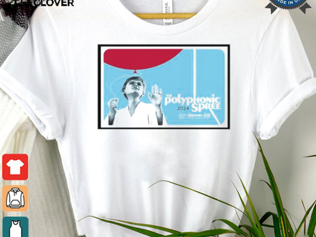 The polyphonic spree convergence station in denver co aug 27th 2024 poster shirt