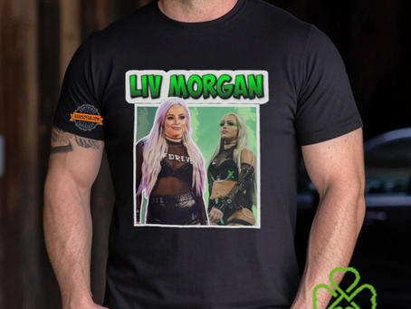 Liv Morgan Green Logo T shirt