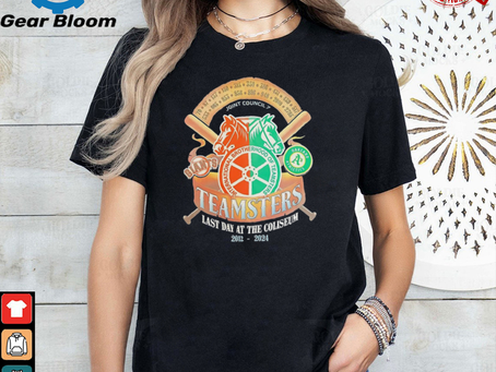 San Francisco Giants and Oakland athletics joint council teamsters last day at the coliseum 2012 2024 Shirt