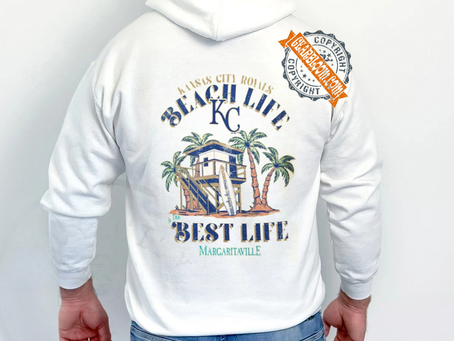 Kansas City Royals Beach Hut Graphic T Shirt