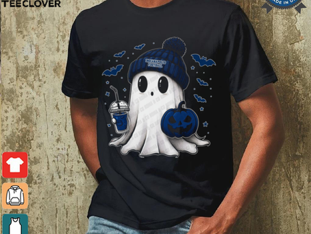 Cute Ghost Football Indiannapolis shirt