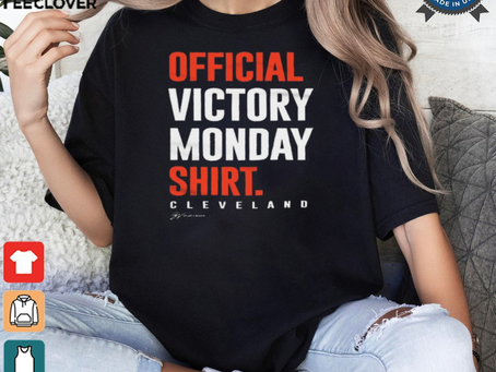Official Cleveland Browns Victory Monday t shirt
