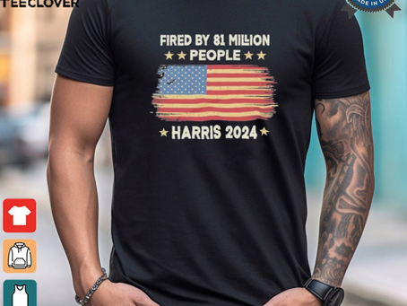 Design Vintage Fired By 81 Million People Kamala Harris 2024 Anti Trump T Shirt