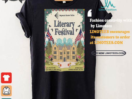 Sept 7 8 2024 Literary Festival Heywood House Wiltshire Art Prints Poster shirt