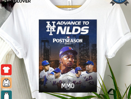 New York Mets Advance to National League Division Series MLB 2024 Postseason 2024 Poster t shirt