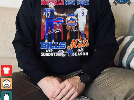 Buffalo Bills On Sundays X New York Mets All Season Shirt