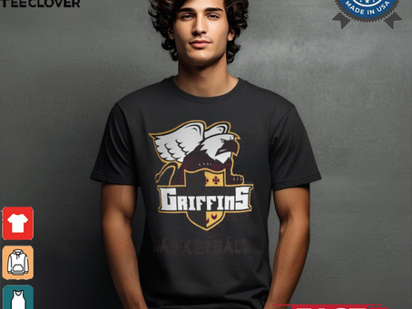 Men’s GameDay Greats Red Seton Hill Griffins Basketball Motion T Shirt