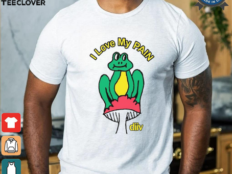 I Love My Pain Frog Shirt
