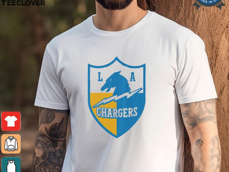 Los Angeles Chargers 1961 Retro Logo T Shirt