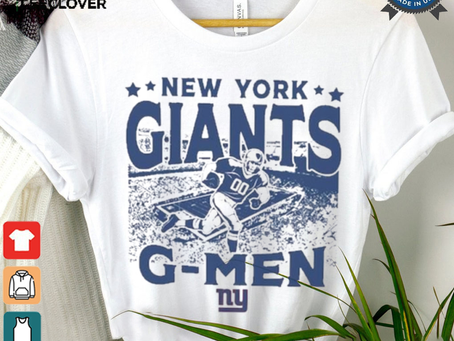 New York Giants Gameday D Men Vintage Stadium Shirt