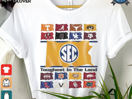 Mizzou Tigers Sec Conference Flags Toughest In The Land T shirt