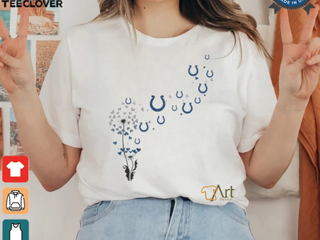 Indianapolis Colts Flower Shirt