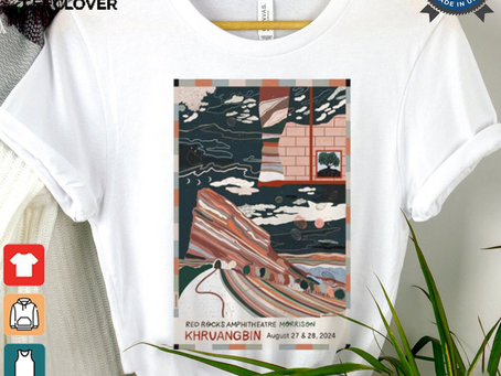 Original Khruangbin Red Rocks Amphitheatre Morrison August 27 28, 2024 Poster shirt