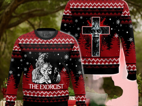 The Exorcist Regan MacNeil Ugly Sweater