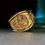 Thumbnail: Lightning Ridge Black Opal Ring