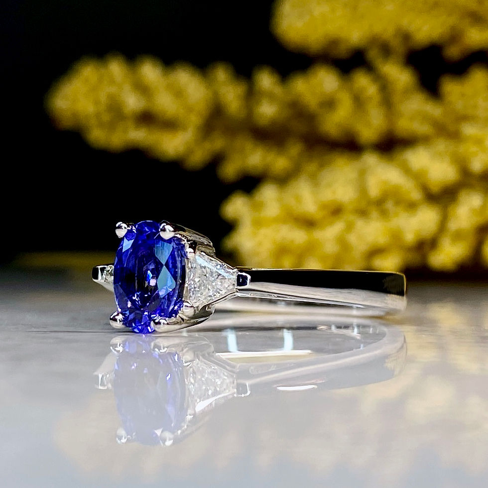 Thumbnail: Tanzanite & Diamond Ring