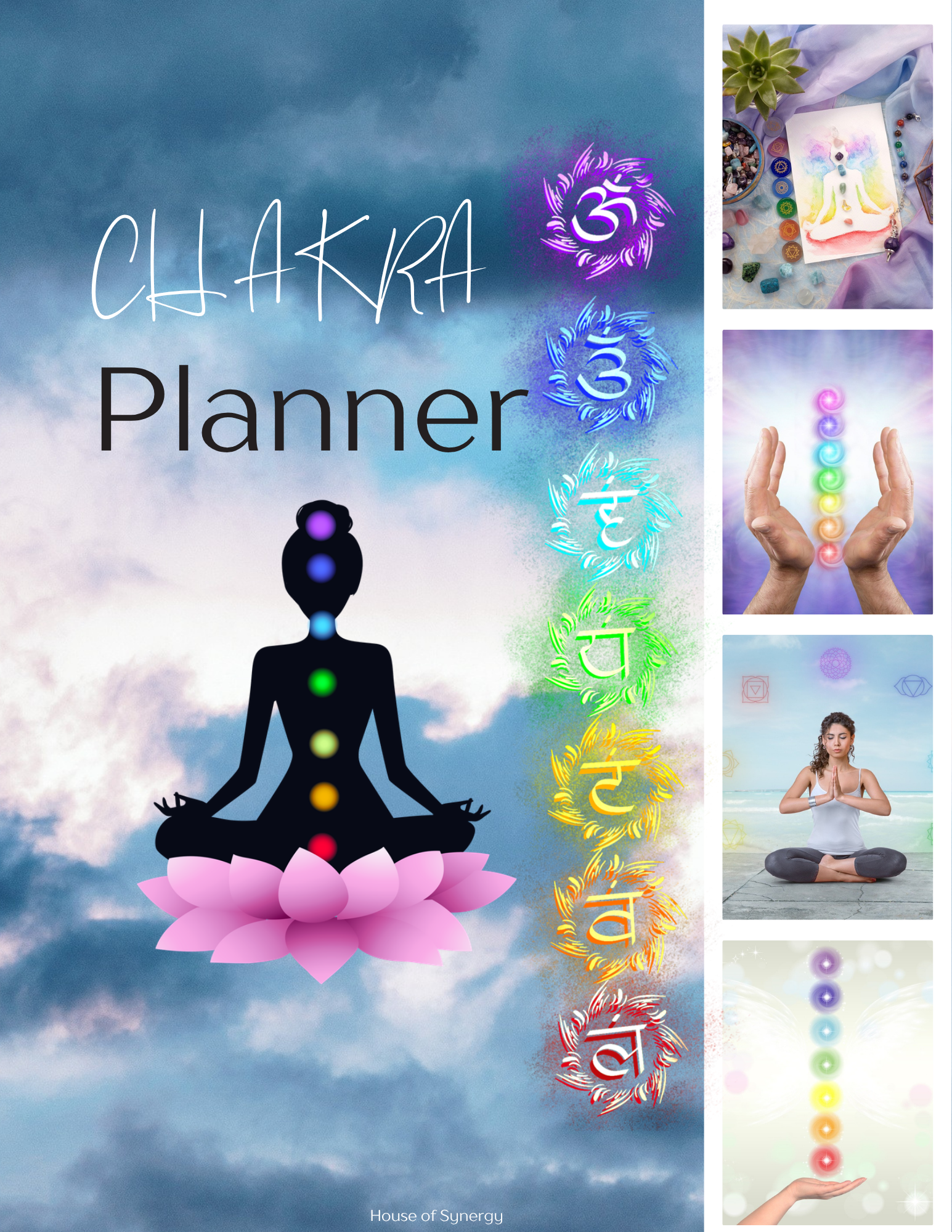 Chakra Planner – Chakra Charts, Meditation & Awareness Guide (Digital Download)