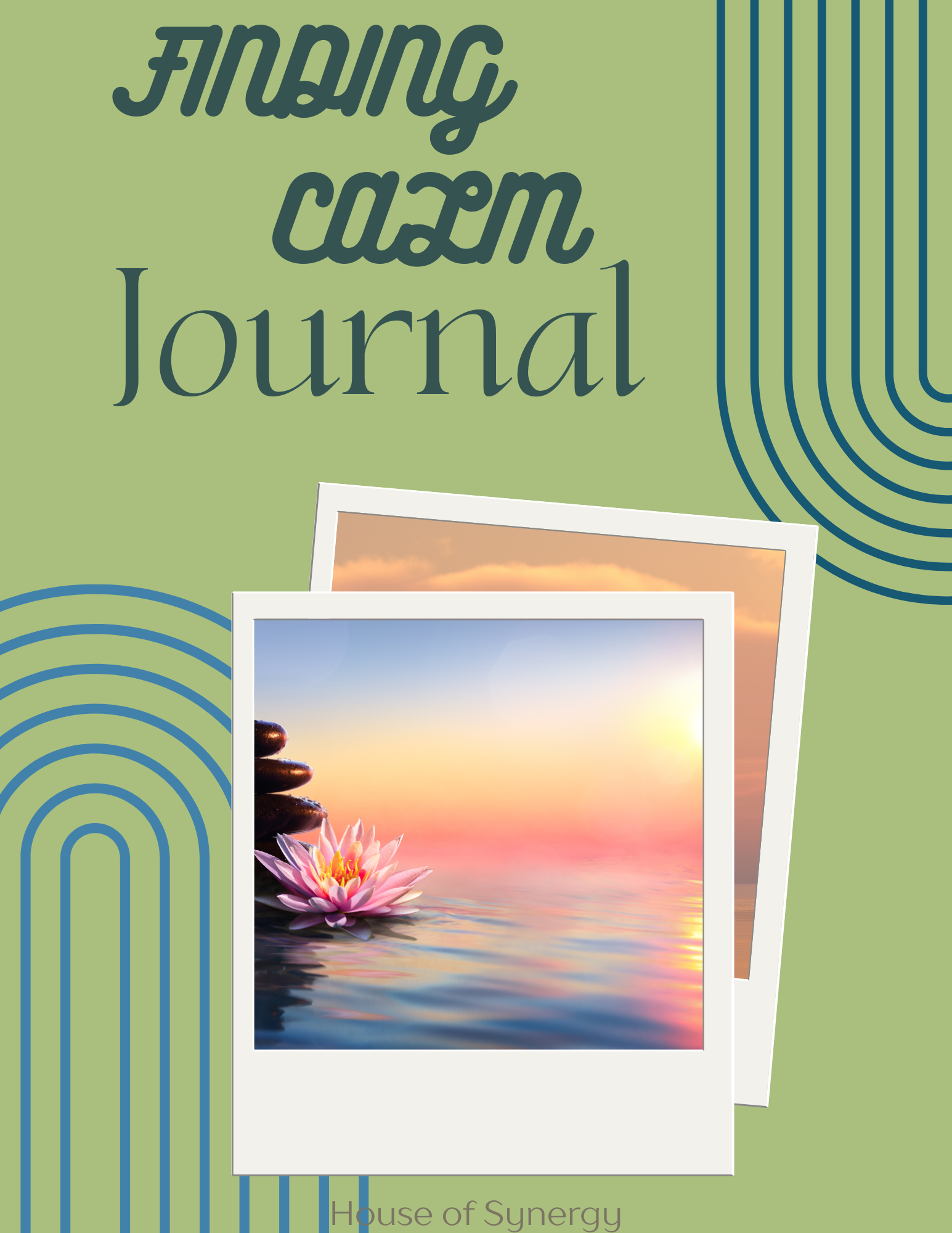 Finding Calm Journal – Stress Relief, Reflection & Emotional Wellness