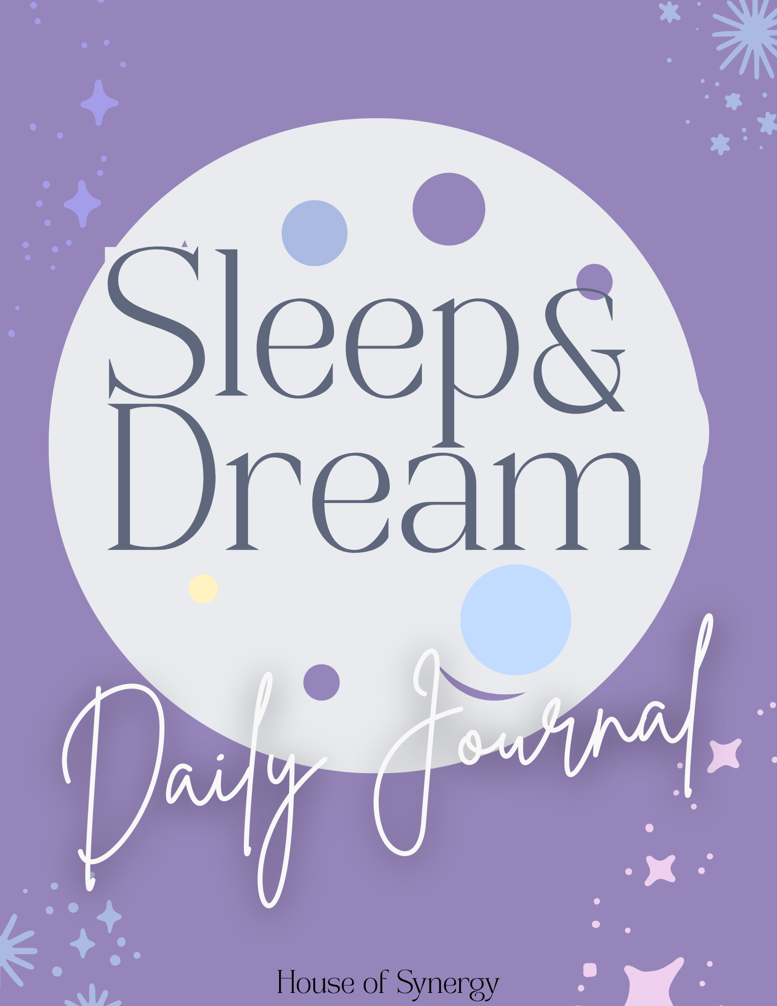 Sleep Tracker & Dream Journal – Daily Sleep Log & Dream Reflection (Digital Down
