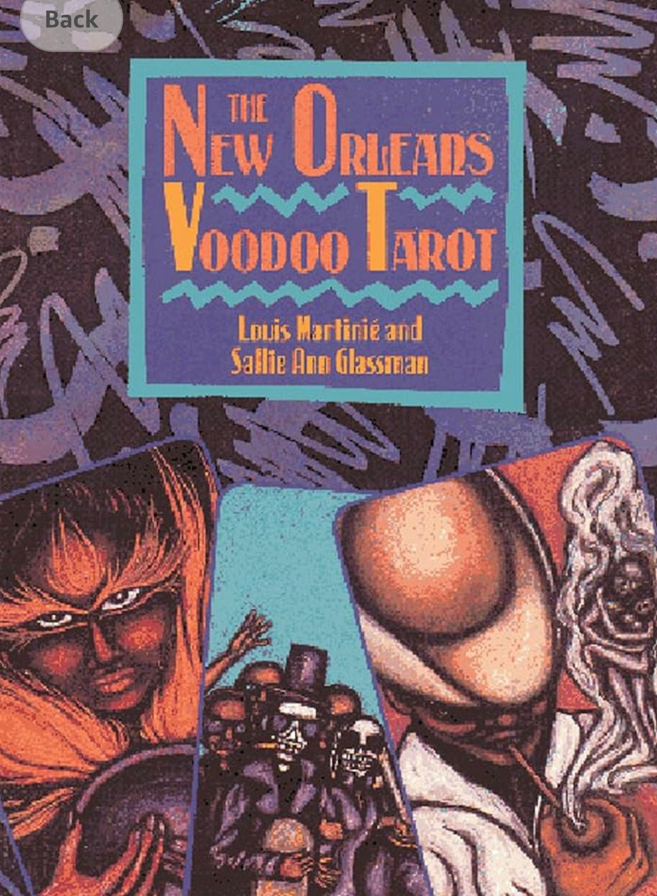 The New Orleans Voodoo Tarot Book & Card