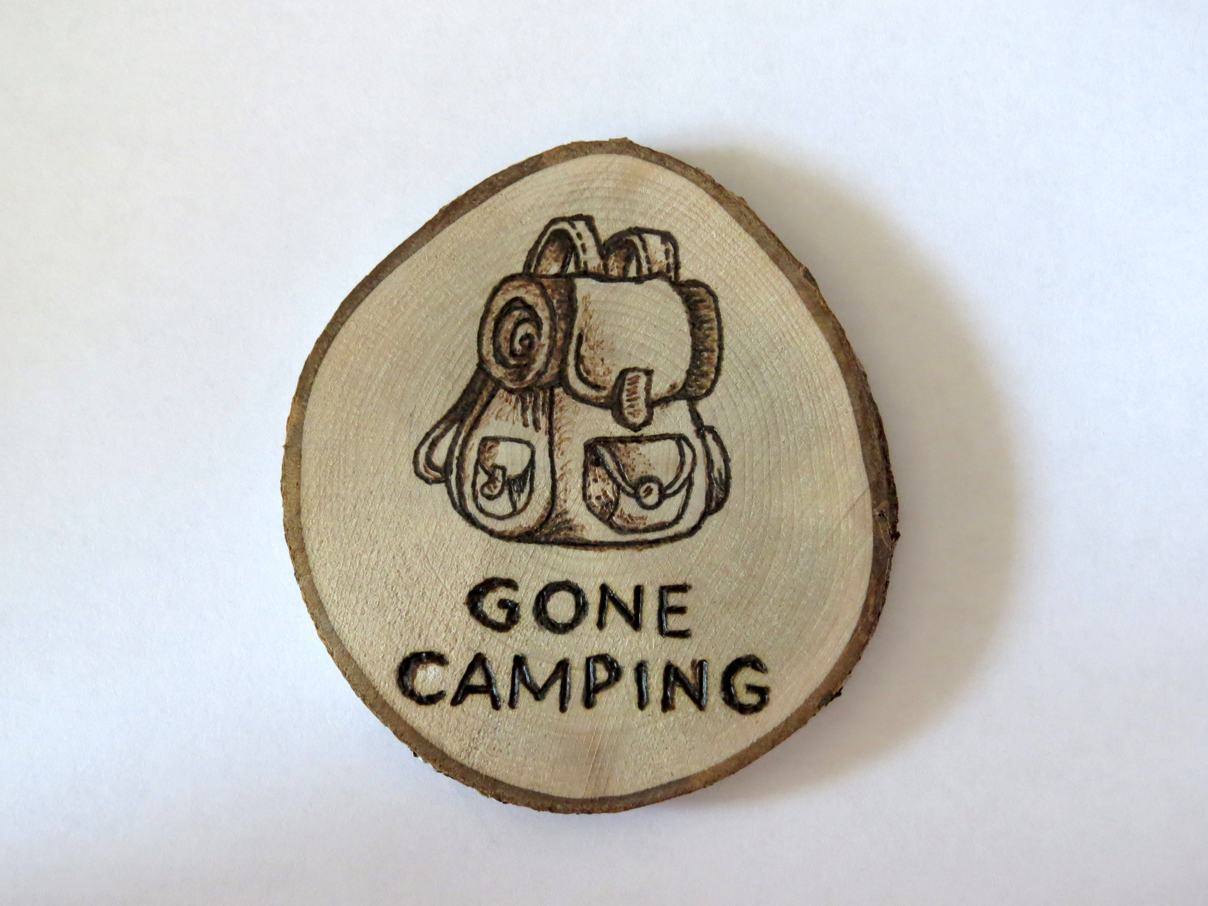 Gone Camping Knapsack
