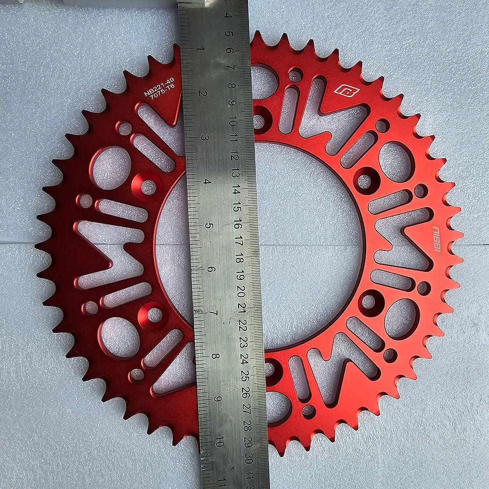 Thumbnail: NIBBI Rear Sprocket Motocross Enduro - 49 Teeth - Universal Fit - 49T