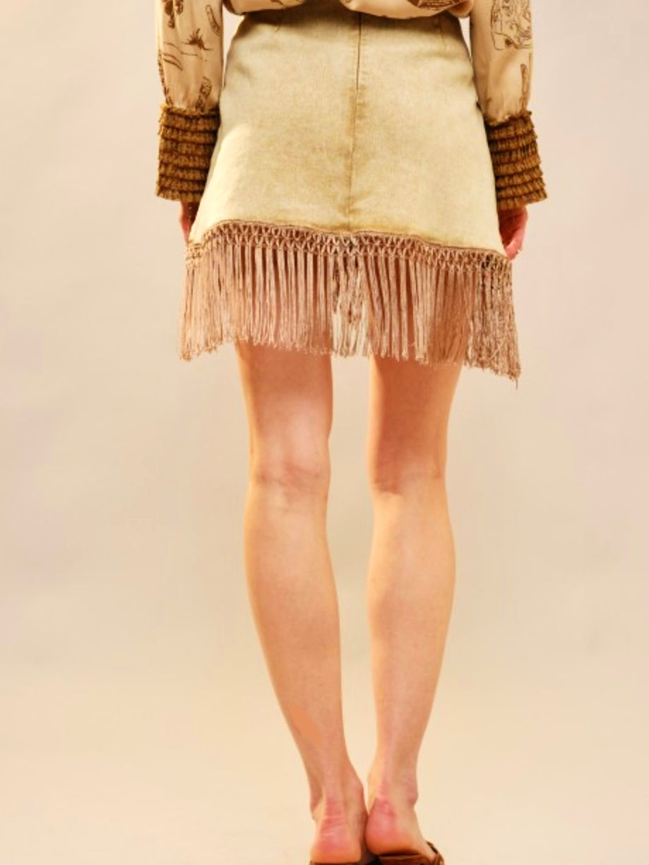 Thumbnail: Desert Dancer Fringe Skirt 