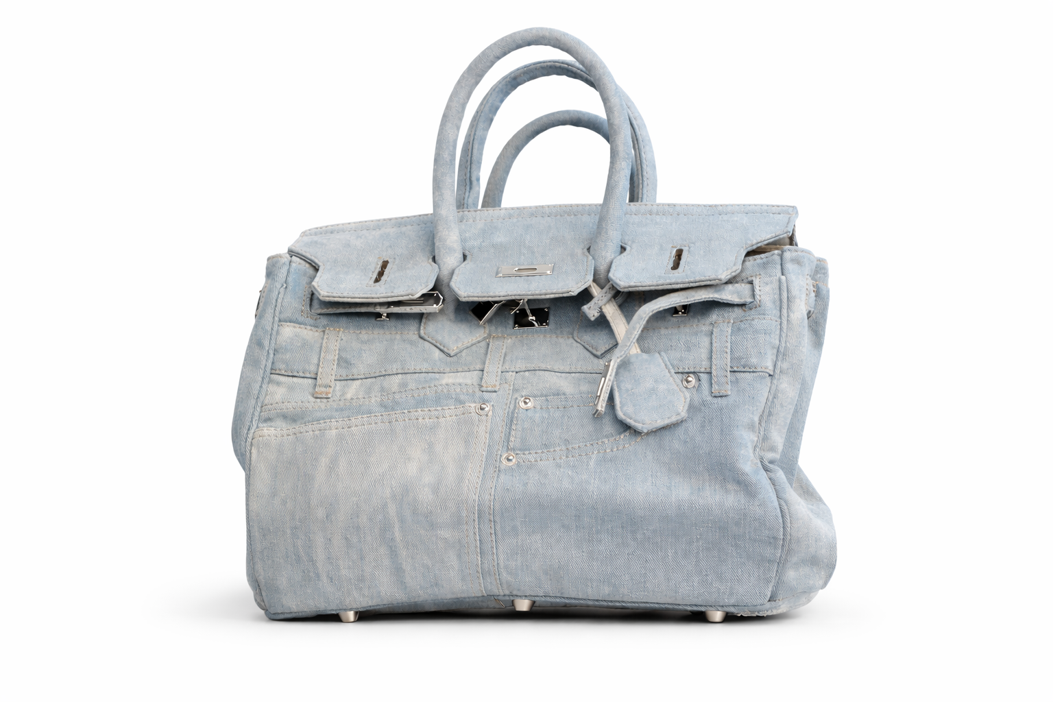 Light denim bag