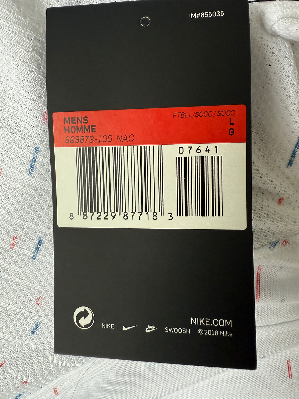 Thumbnail: Mbappe 10 France 2018-19 Large Vaporknit Away Shirt - BNWT