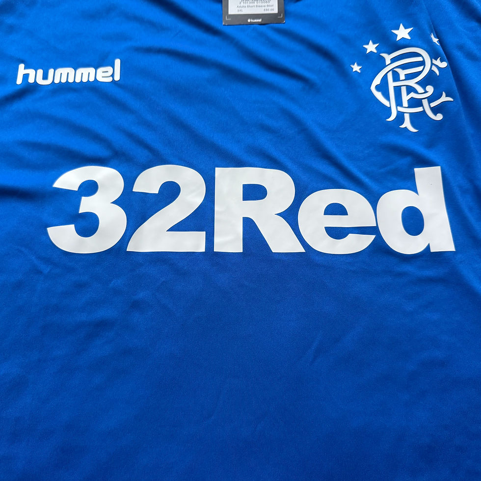 Thumbnail: Rangers 2018-19 Mens Home  Shirt 3XL XXXL  - New With Tags