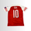 Thumbnail: Ozil 10 Cup Set and UEL Patches - Arsenal 2018-19 Home Shirt Mens Small - BNWT -