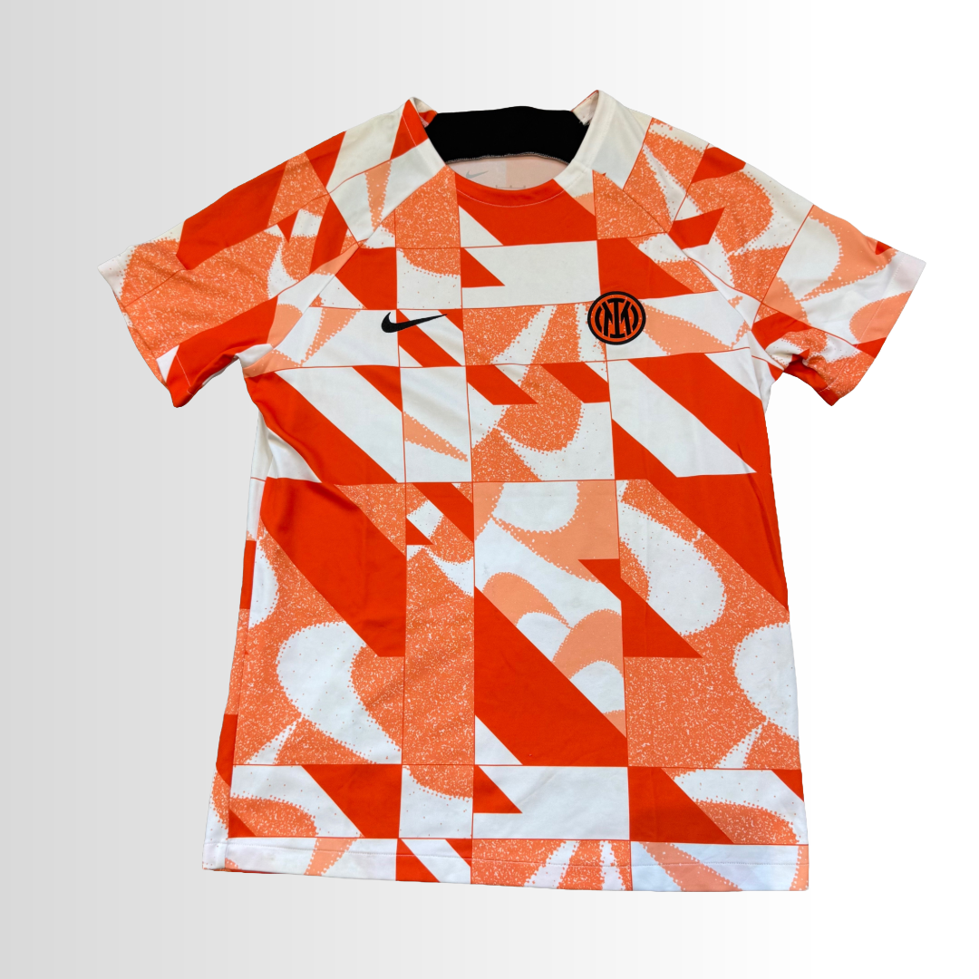 Inter Milan 2023/24 Large Pre Game Shirt - Used