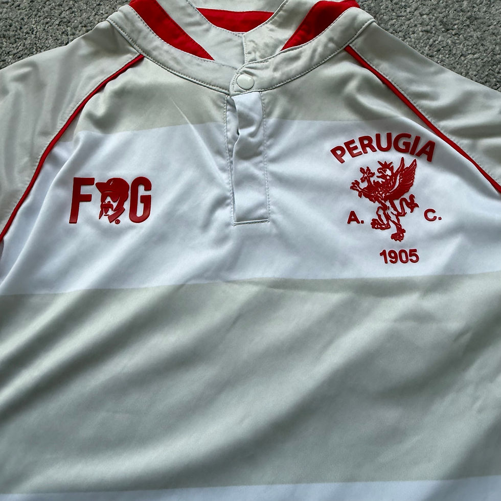 Thumbnail: Perugia 2018/19 Large Long Sleeve Away Shirt - Used