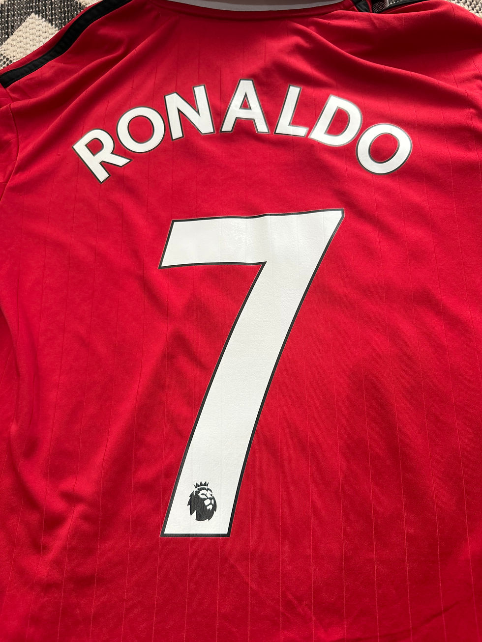Thumbnail: Ronaldo 7 Manchester united 2022/23 Home Youth 13-14 YO - Used