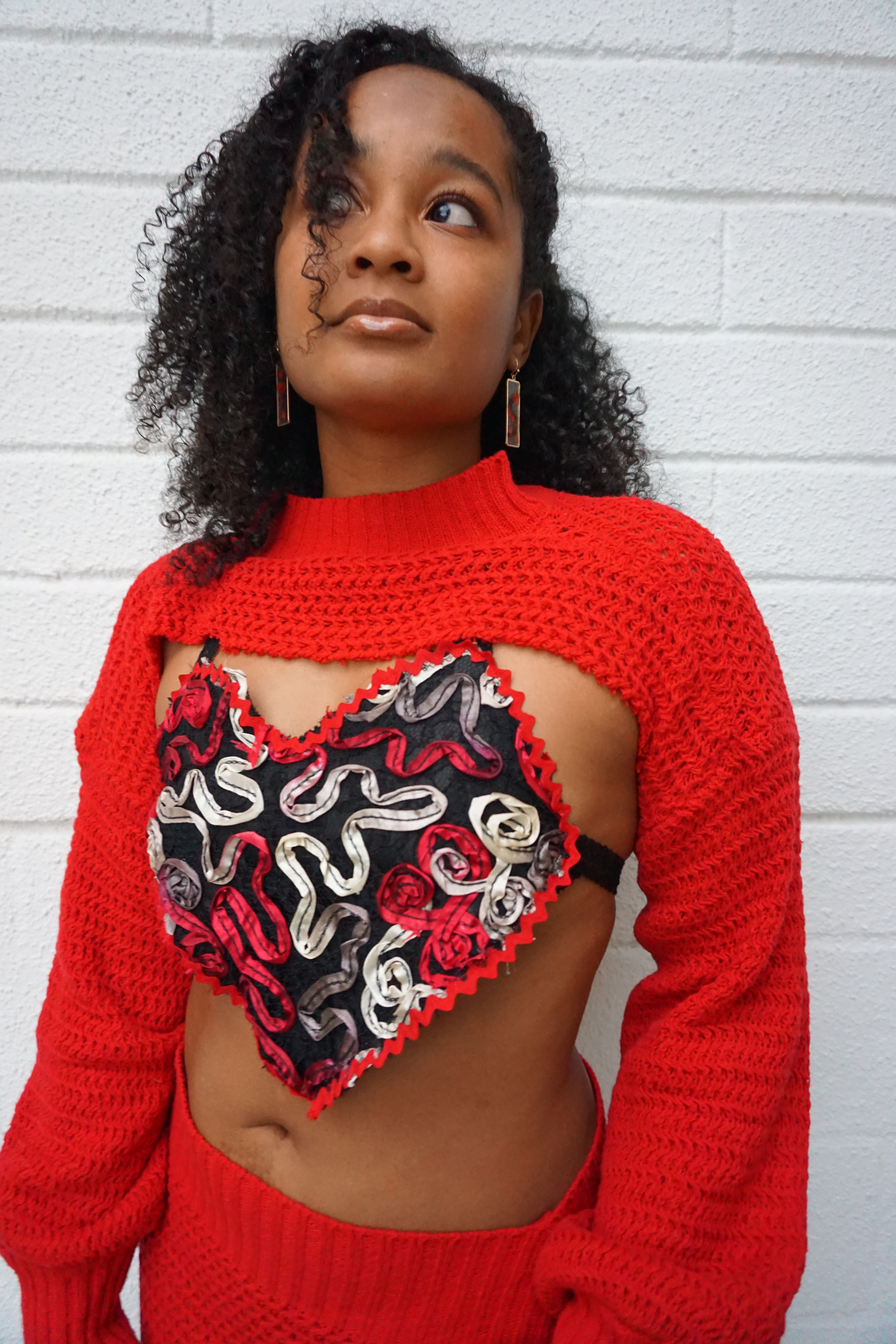 Handmade Heart Adjustable Halter Top