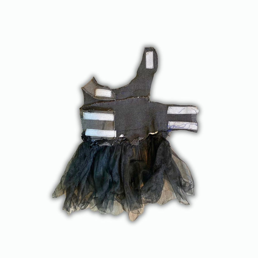 Thumbnail: Upcycled Denim Dog Dress