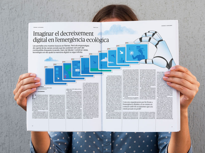 Editorial illustration Directa