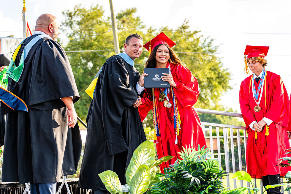 Frostproof High School Celebrates Graduation and New Beginnings as Principal Alex McLuckey Takes the Helm