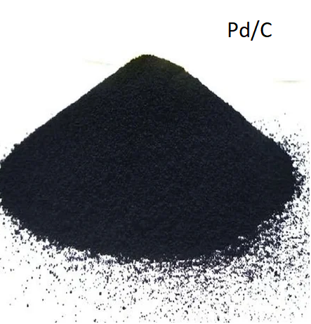 Palladium on carbon 5%, catalyst