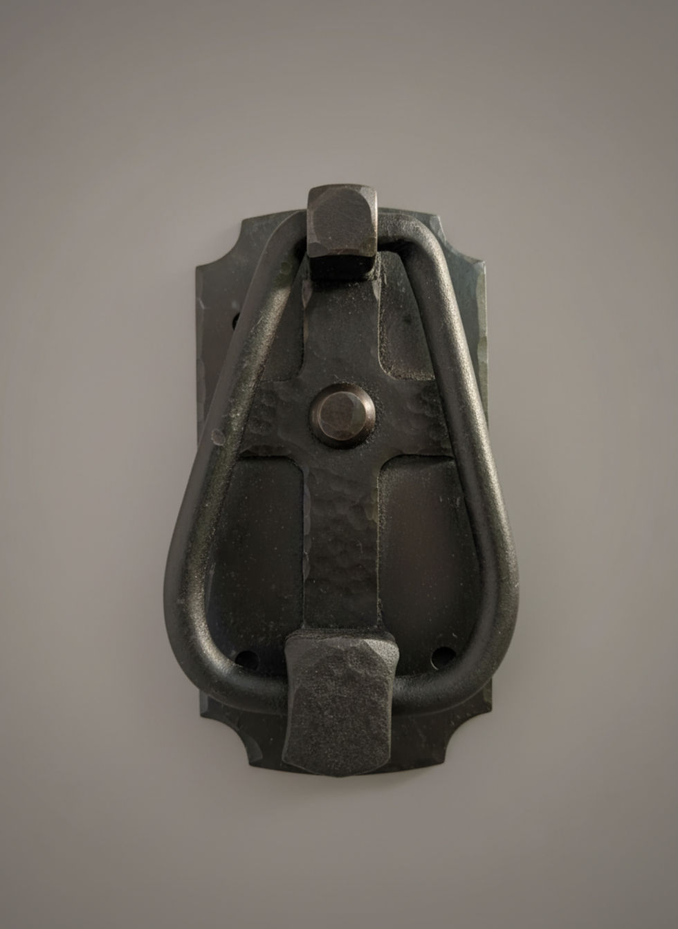 Thumbnail: Hand-Forged Iron Door Knocker