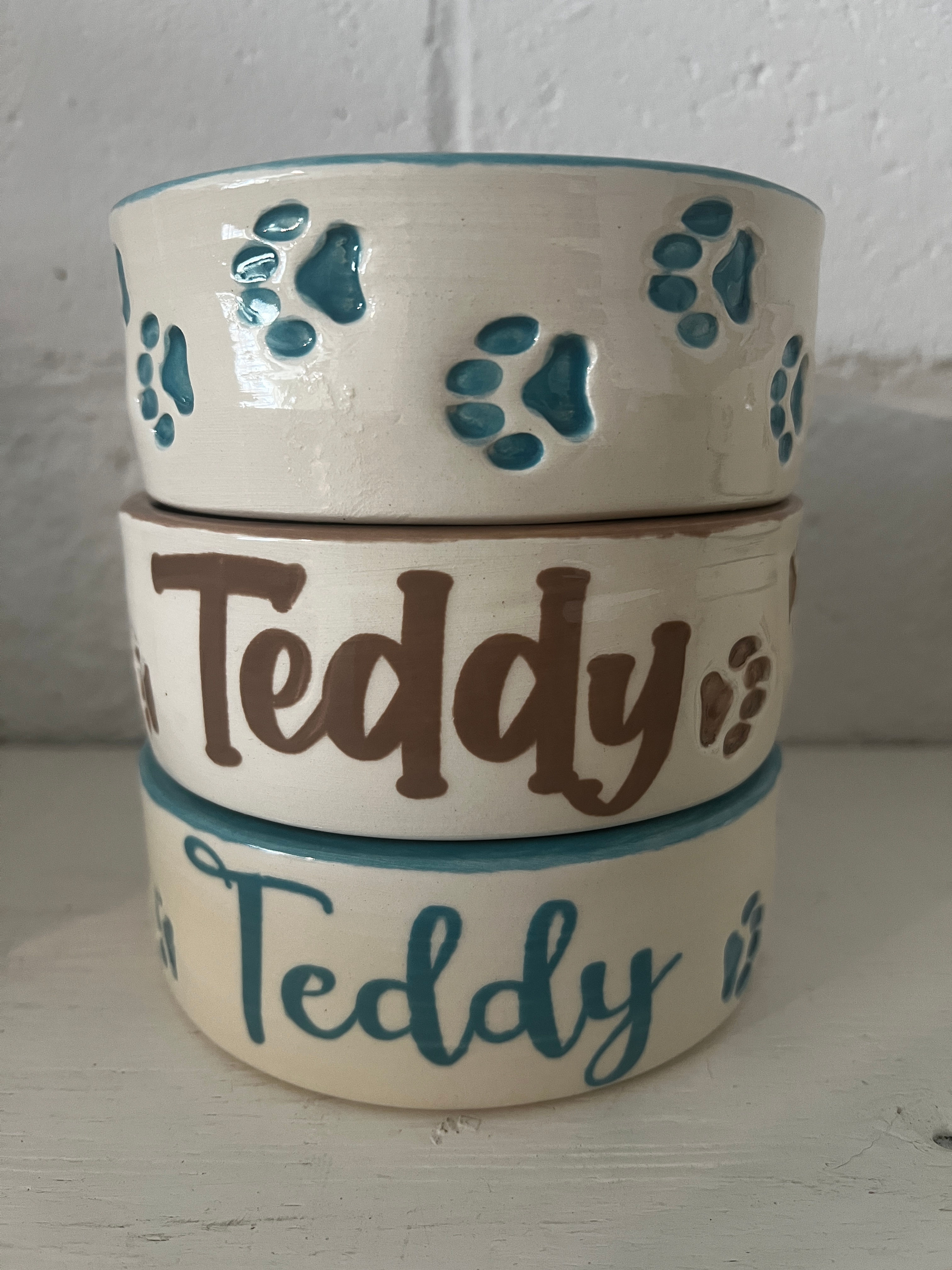 CUSTOMIZED PET BOWLS