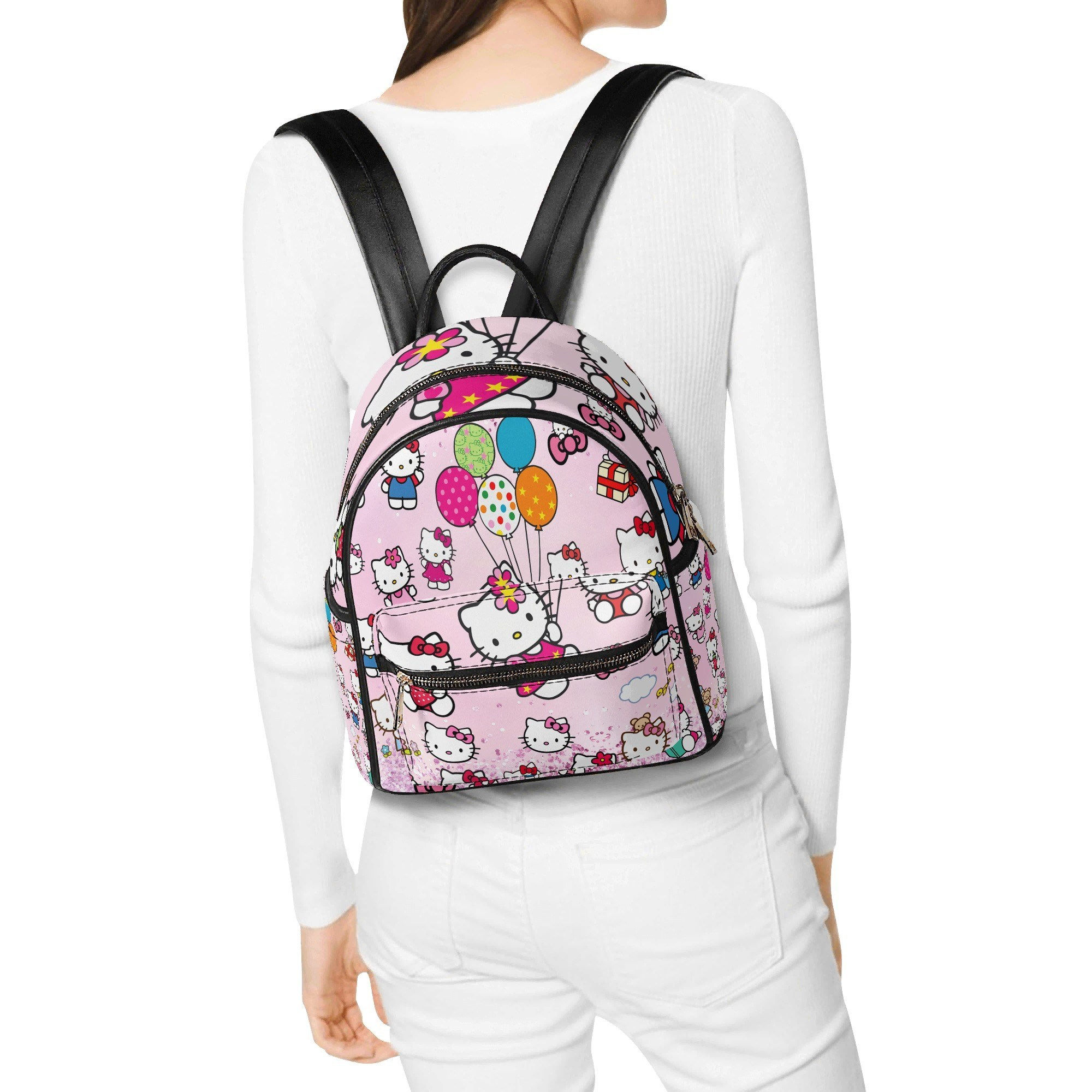 Hello Kitty 1 Leather Backpack