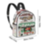 Thumbnail: Chrismas Vacation 1 Leather Backpack