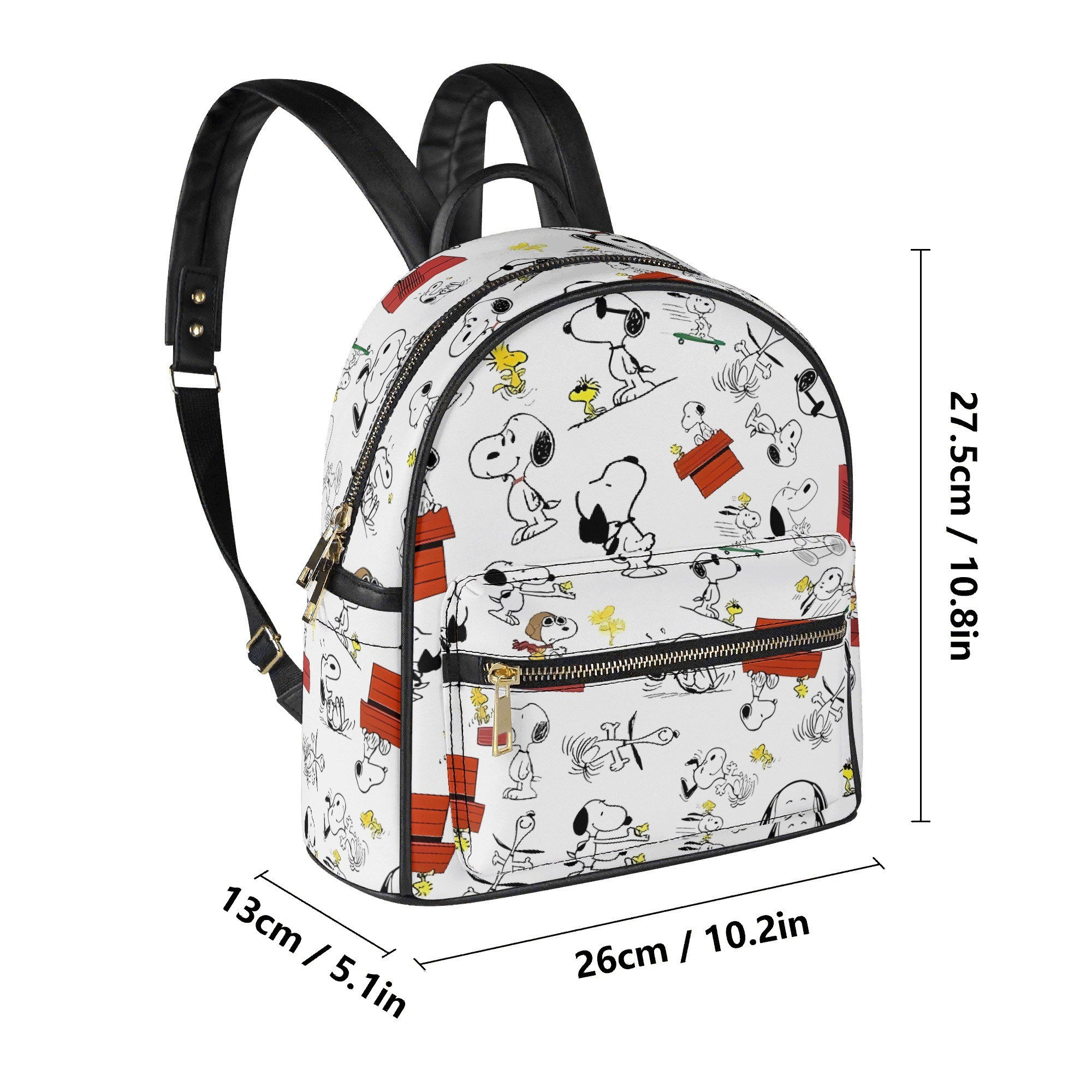Snoopy 1 Leather Backpack